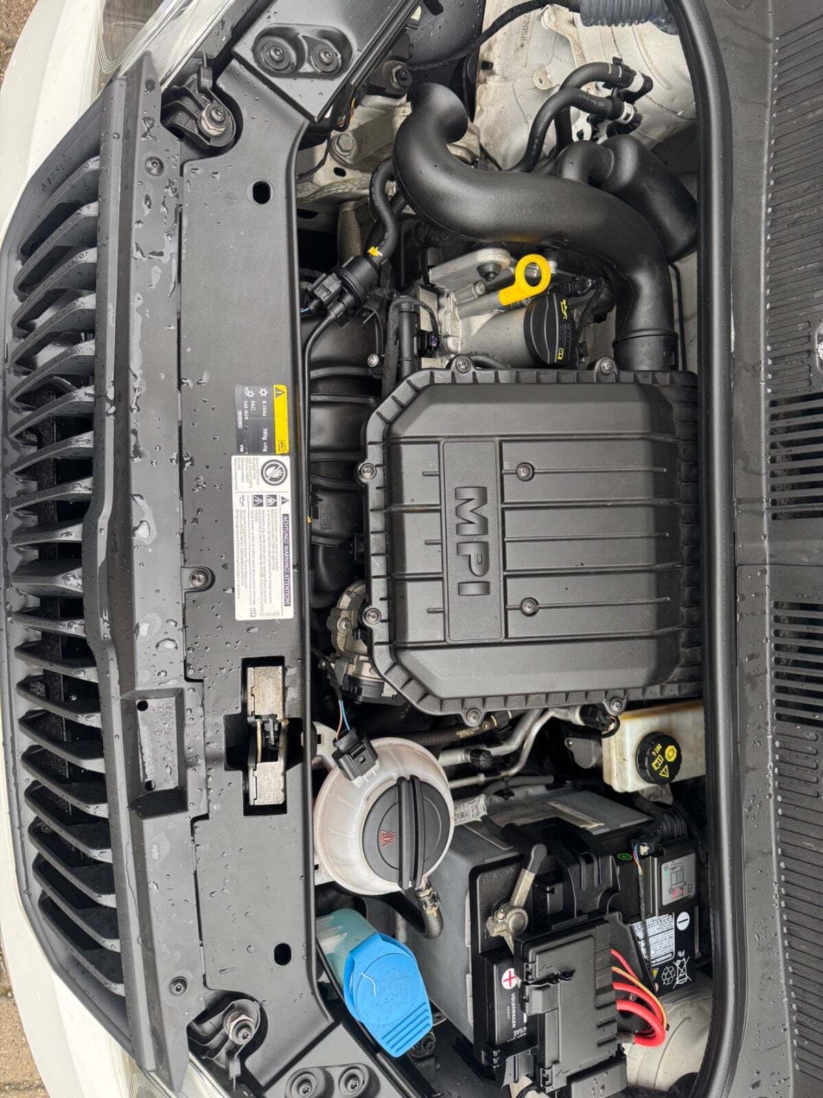 Hvid Skoda Citigo fra 2014