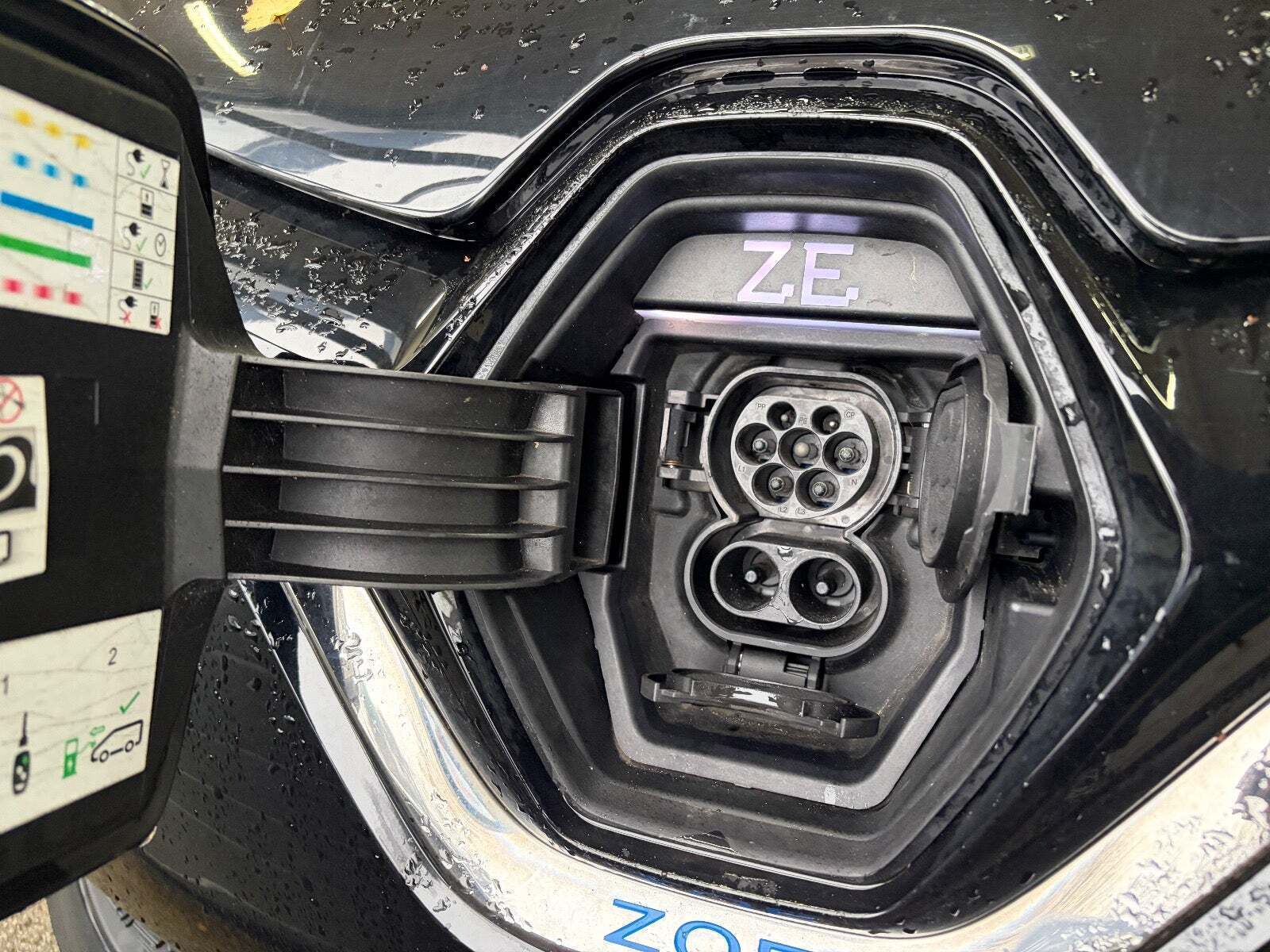 Sort Renault Zoe fra 2019