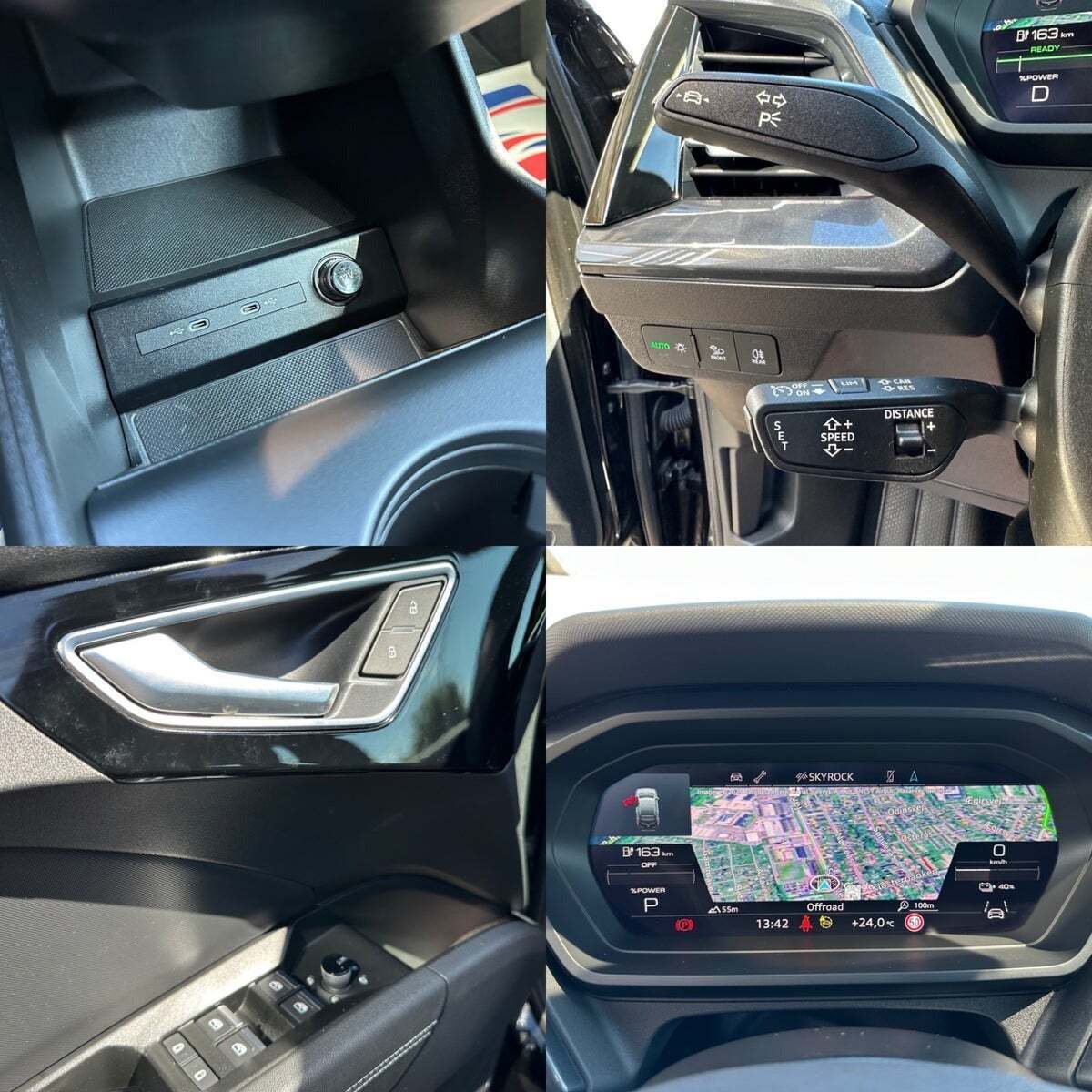 Sort Audi Q4 e-tron fra 2023