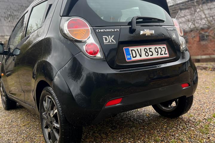 Sort Chevrolet Spark fra 2011