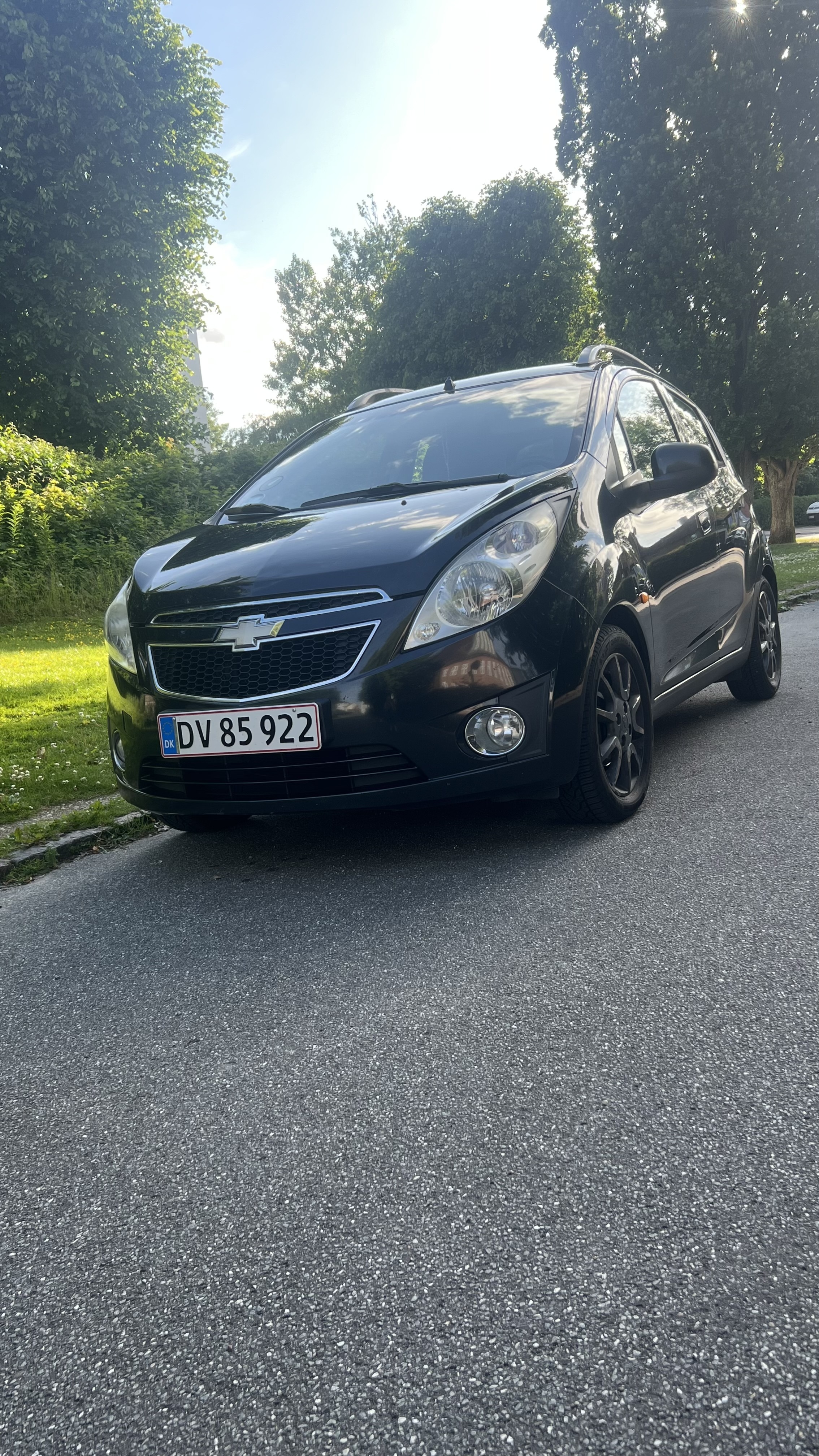 Sort Chevrolet Spark fra 2011