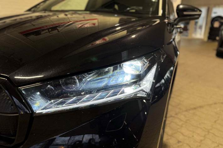 Sort Skoda Enyaq fra 2023