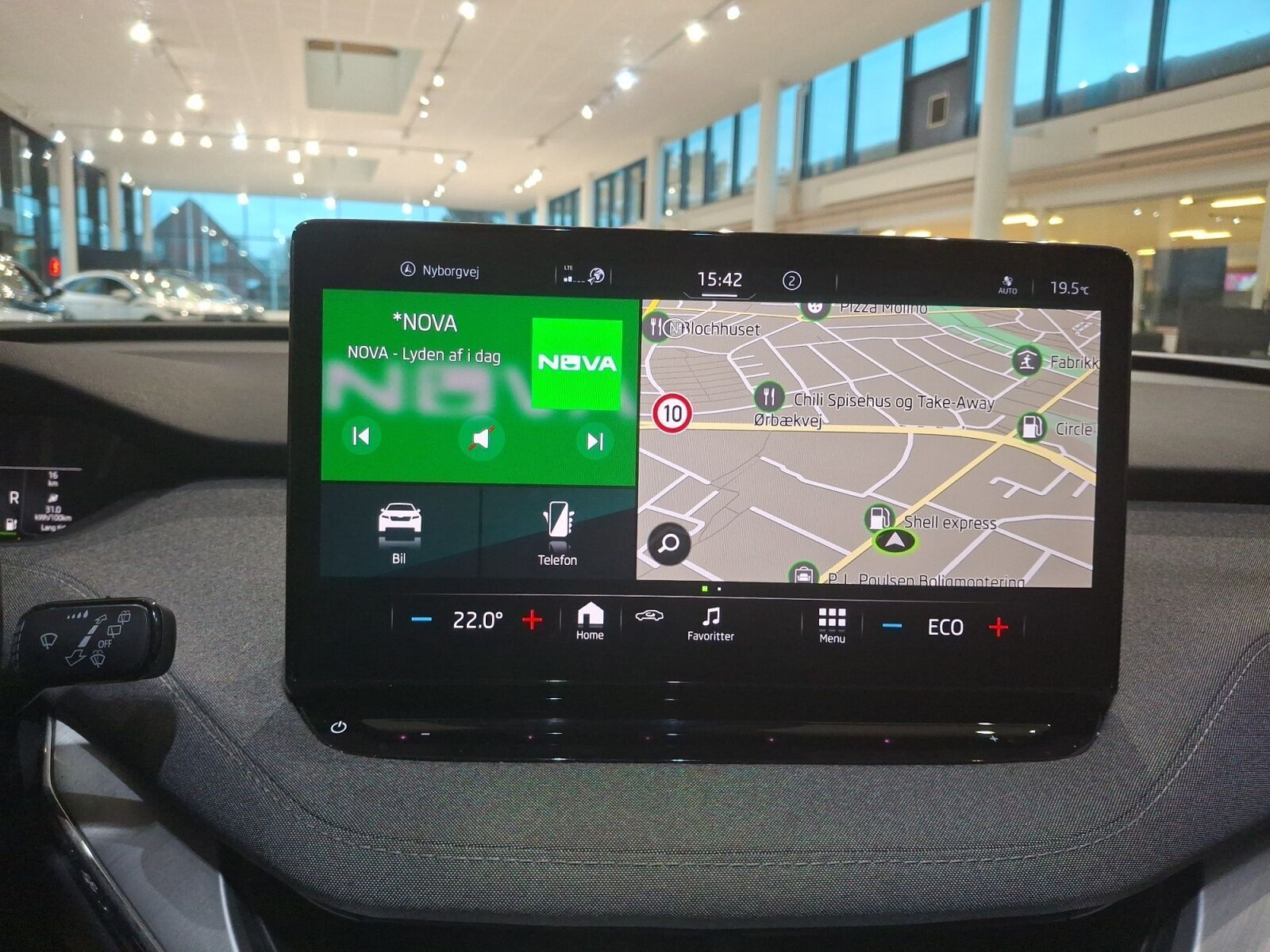 Sølv Skoda Enyaq fra 2021