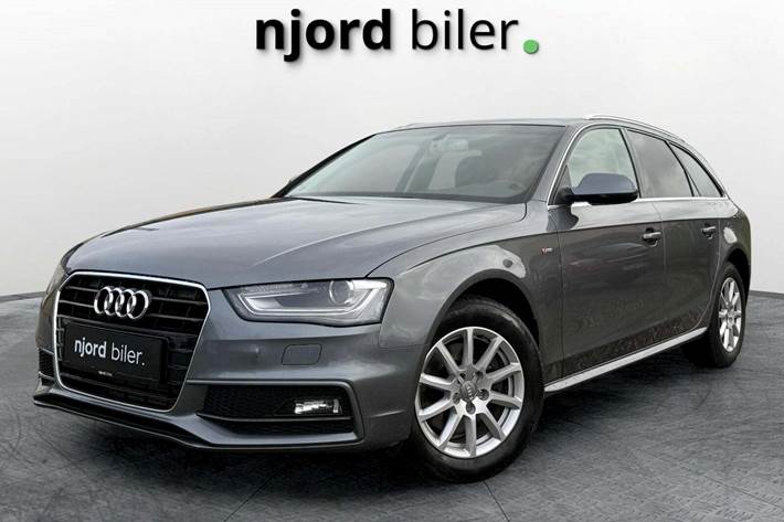 undefined Audi A4 fra 2014 set udefra