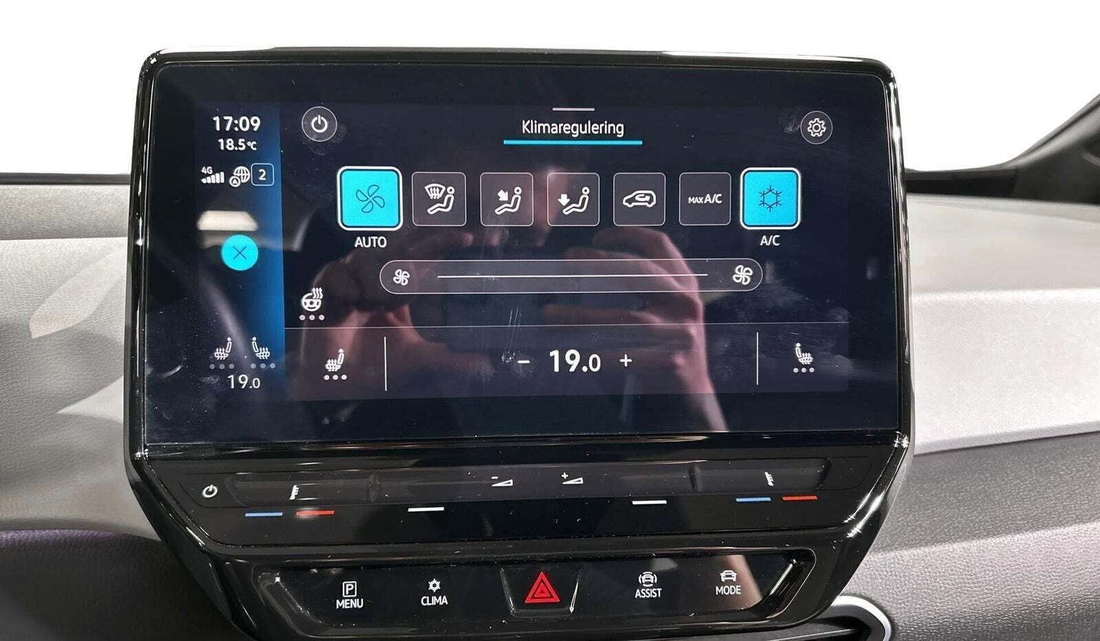 Hvid VW ID.3 fra 2022