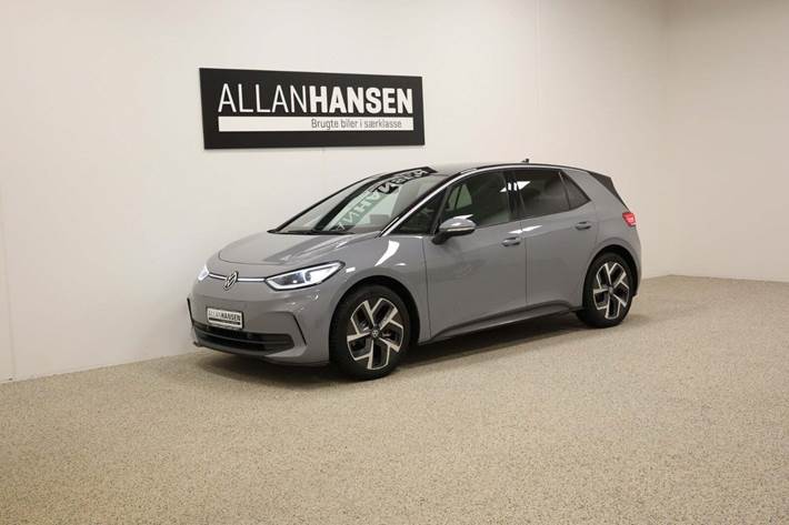 Grå VW ID.3 fra 2023