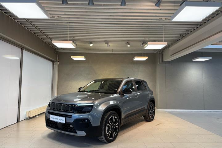 Grå Jeep Avenger fra 2024