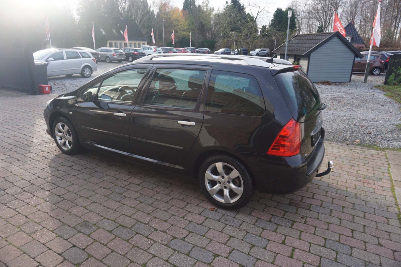 Sort Peugeot 307 fra 2006