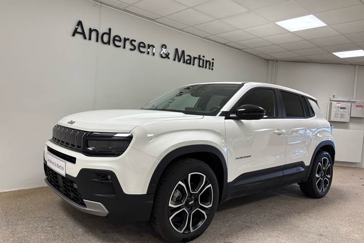 Hvid Jeep Avenger fra 2024