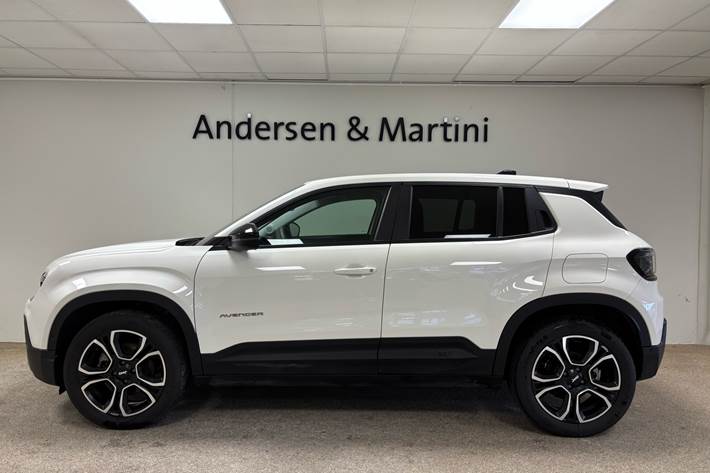 Hvid Jeep Avenger fra 2024