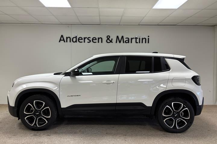 Hvid Jeep Avenger fra 2024