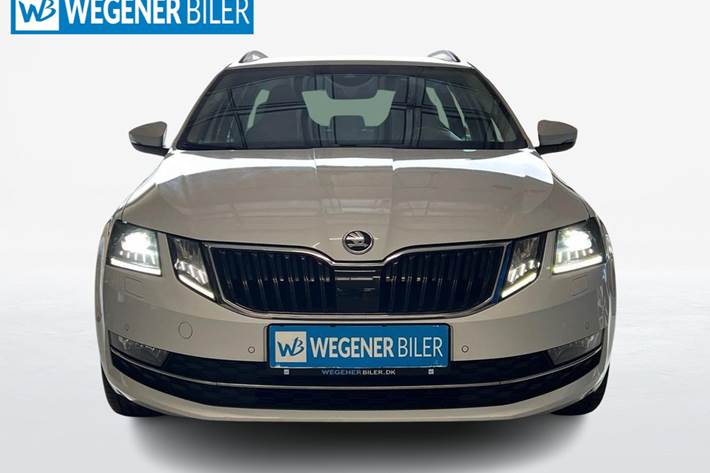 Hvid Skoda Octavia fra 2018