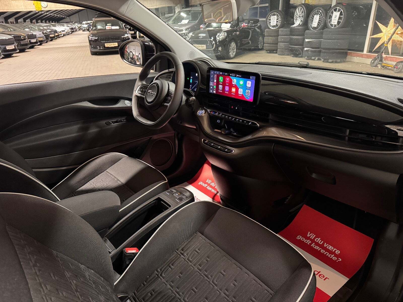 Sort Fiat 500e fra 2023