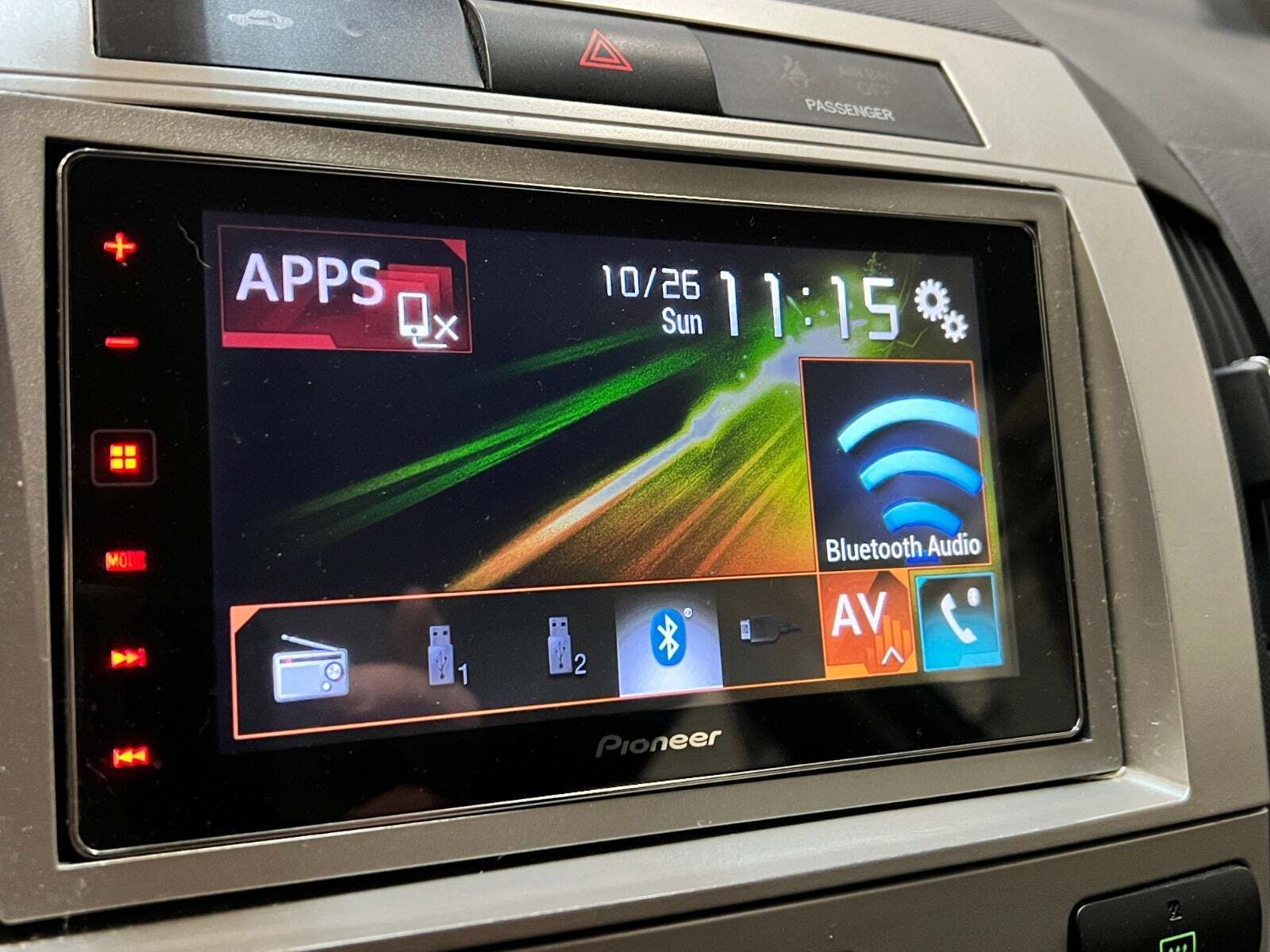 Grå Toyota Corolla Verso fra 2004