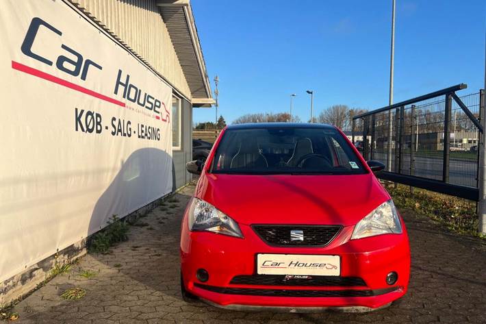 Rød Seat Mii fra 2021