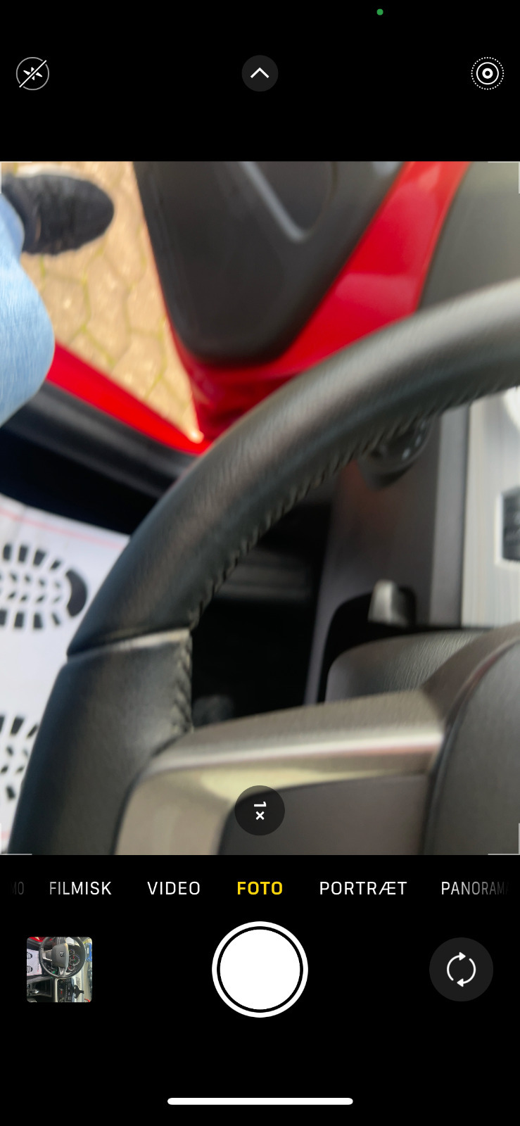 Rød Seat Mii fra 2021