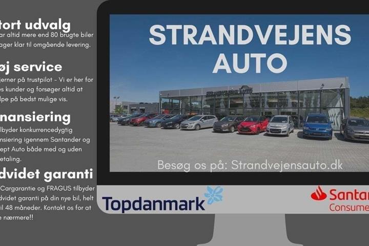 Orange Ford Fiesta fra 2018