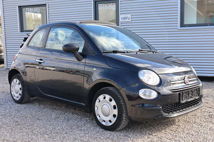 Sort Fiat 500C fra 2020