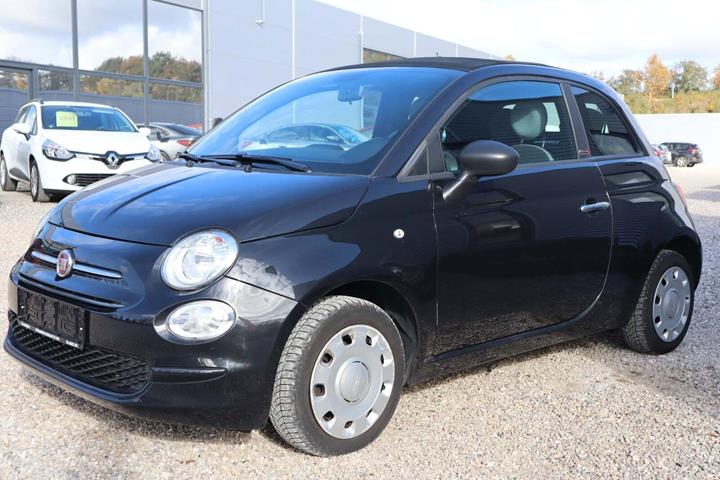 Sort Fiat 500C fra 2020