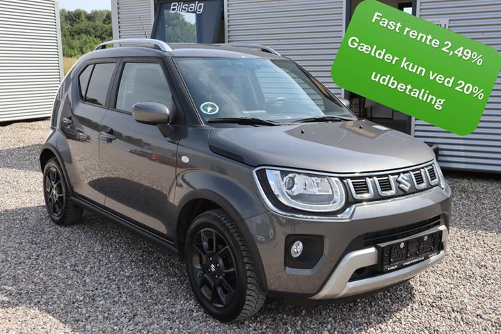 Grå Suzuki Ignis fra 2020 set udefra