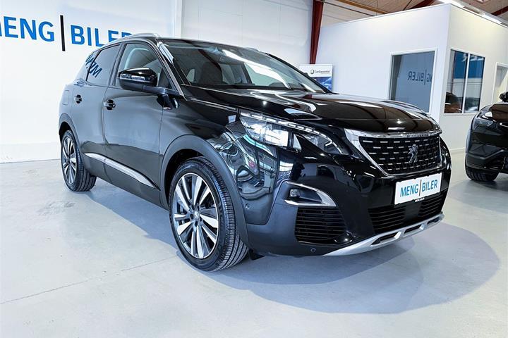 Sort Peugeot 3008 fra 2018