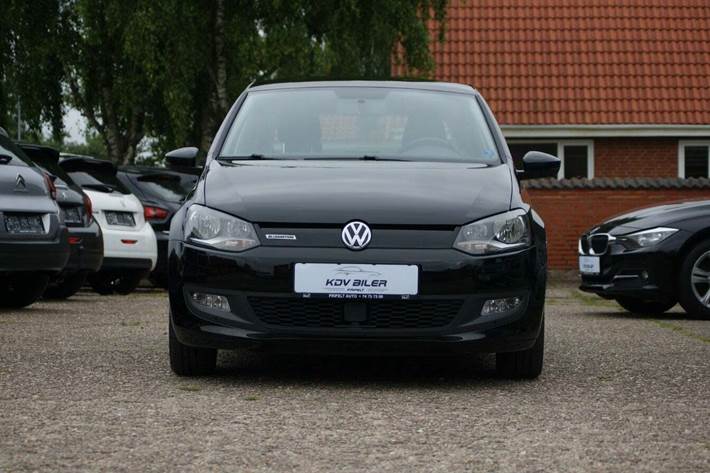 Sort VW Polo fra 2017