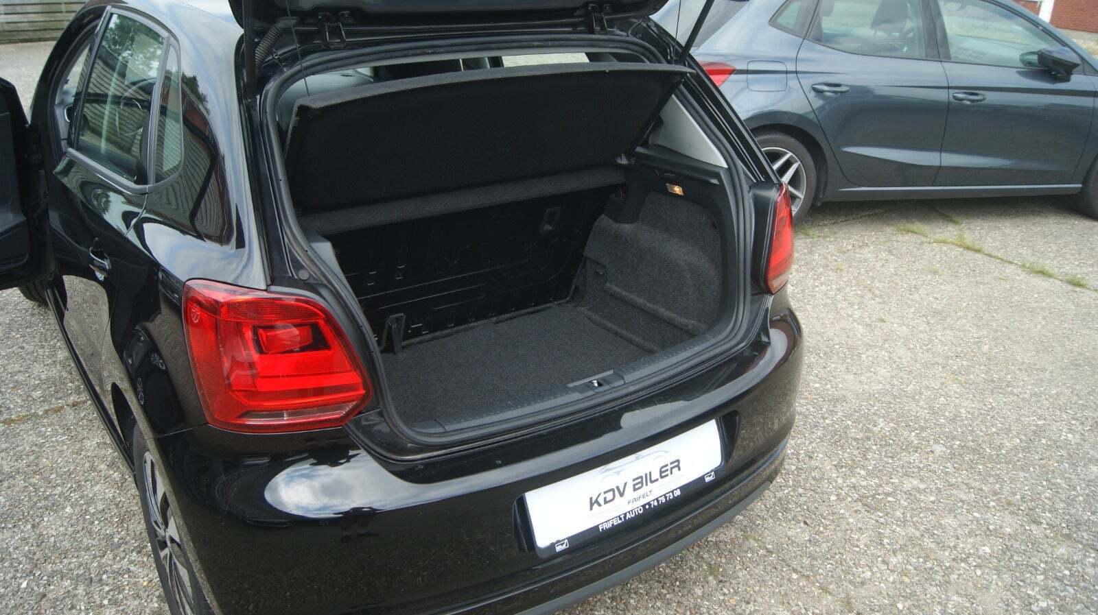 Sort VW Polo fra 2017