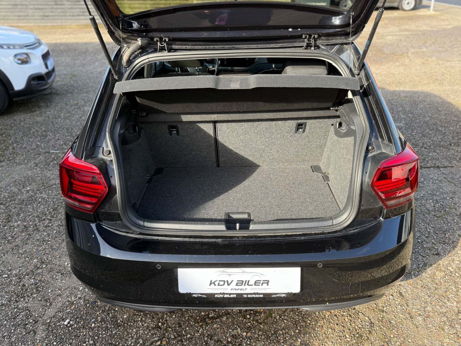 Sort VW Polo fra 2018