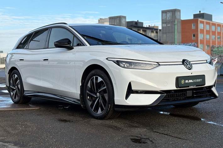 Hvid VW ID.7 fra 2025