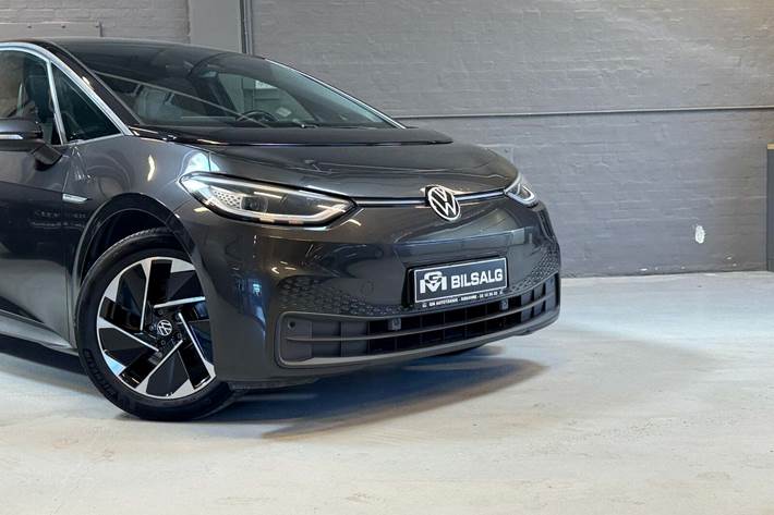 Grå VW ID.3 fra 2021