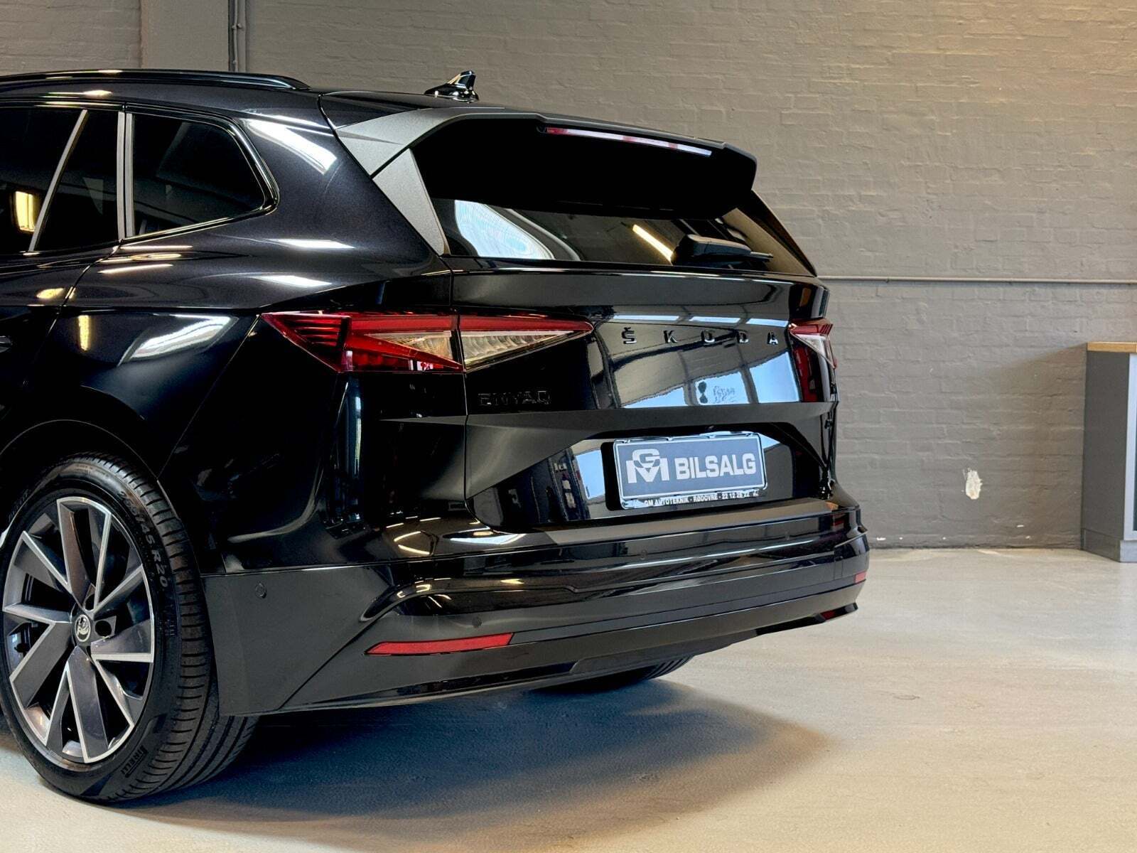 Sort Skoda Enyaq fra 2022