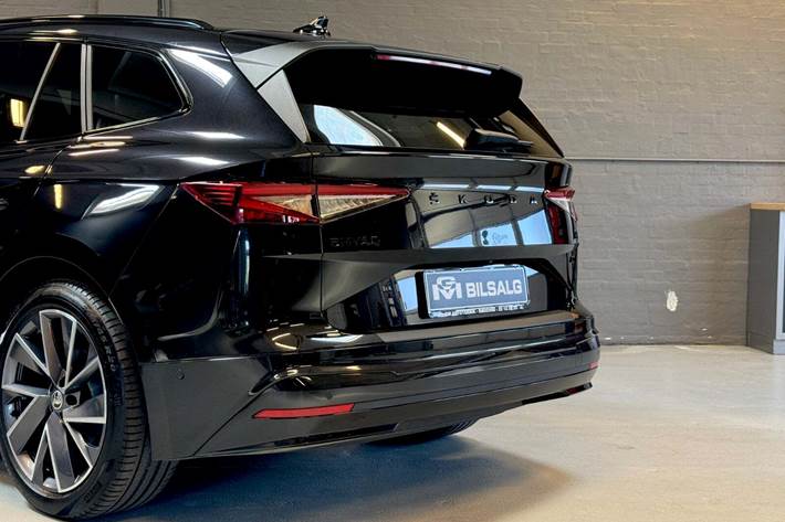 Sort Skoda Enyaq fra 2022