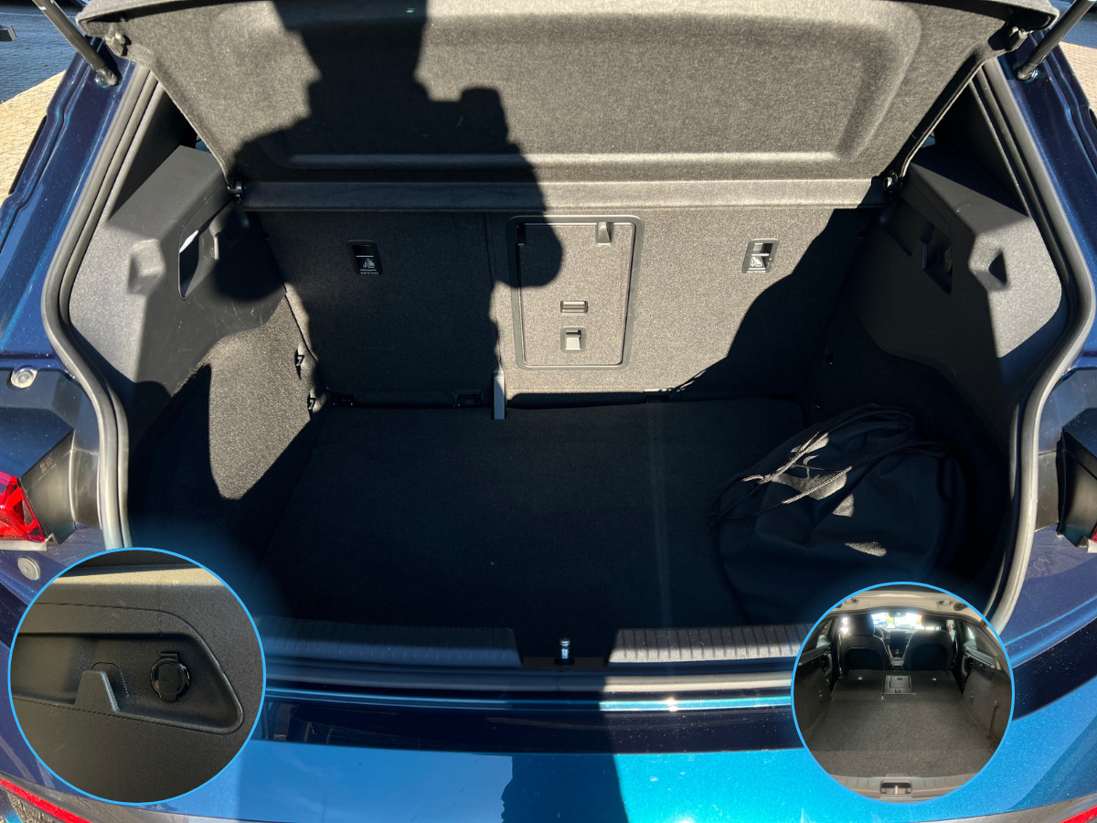 Blå Cupra Born fra 2022