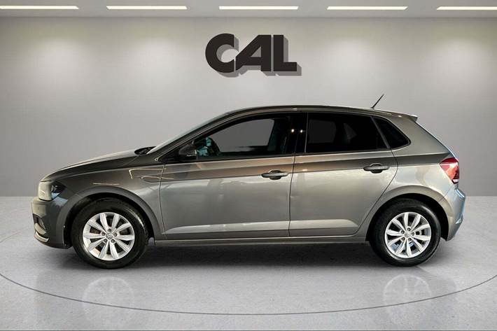 Sølv VW Polo fra 2018