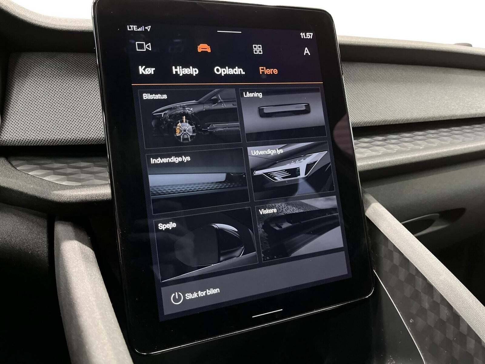 Sort Polestar 2 fra 2023