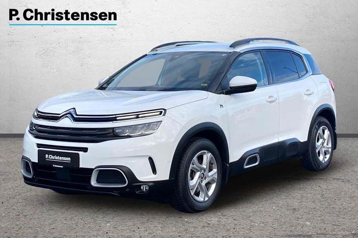 Hvid Citroën C5 Aircross fra 2021 set udefra