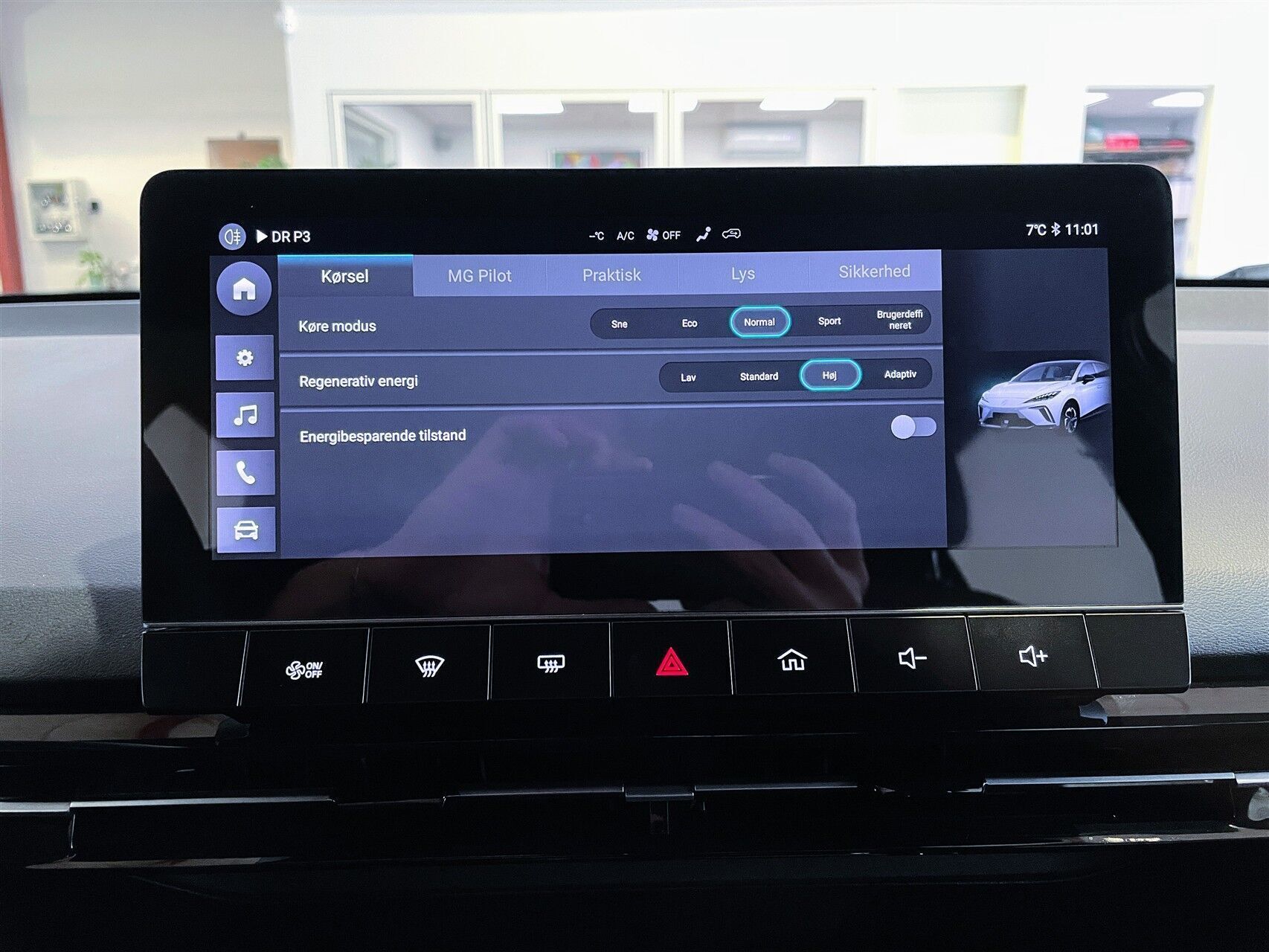 Sort MG MG4 Electric fra 2023