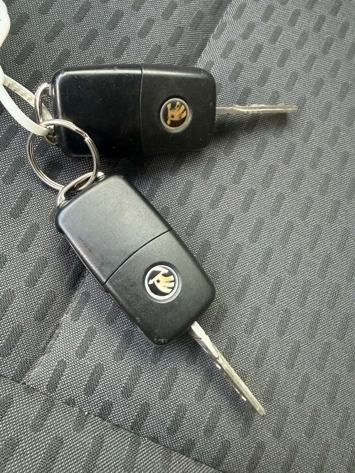 Sort Skoda Fabia fra 2015