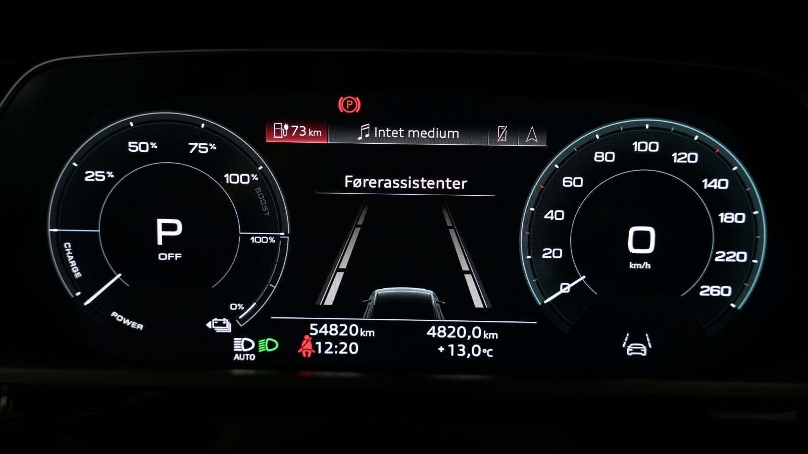 Sort Audi e-tron fra 2022