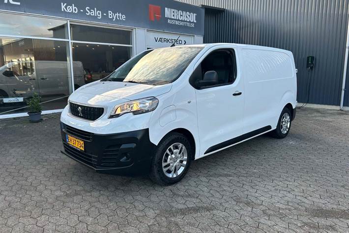 Hvid Peugeot e-Expert fra 2021