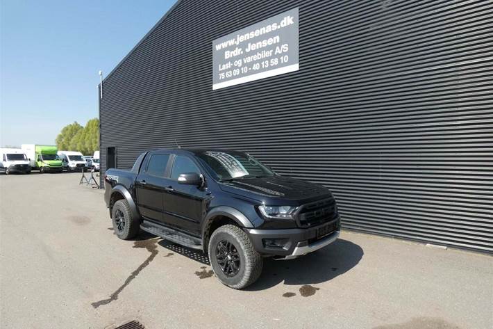 Sort Ford Ranger fra 2021