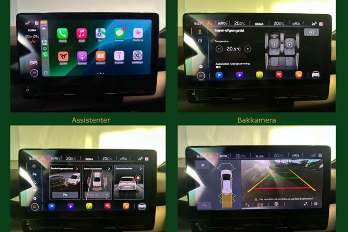 Blå Cupra Born fra 2022