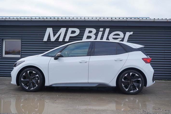 Hvid Cupra Born fra 2025