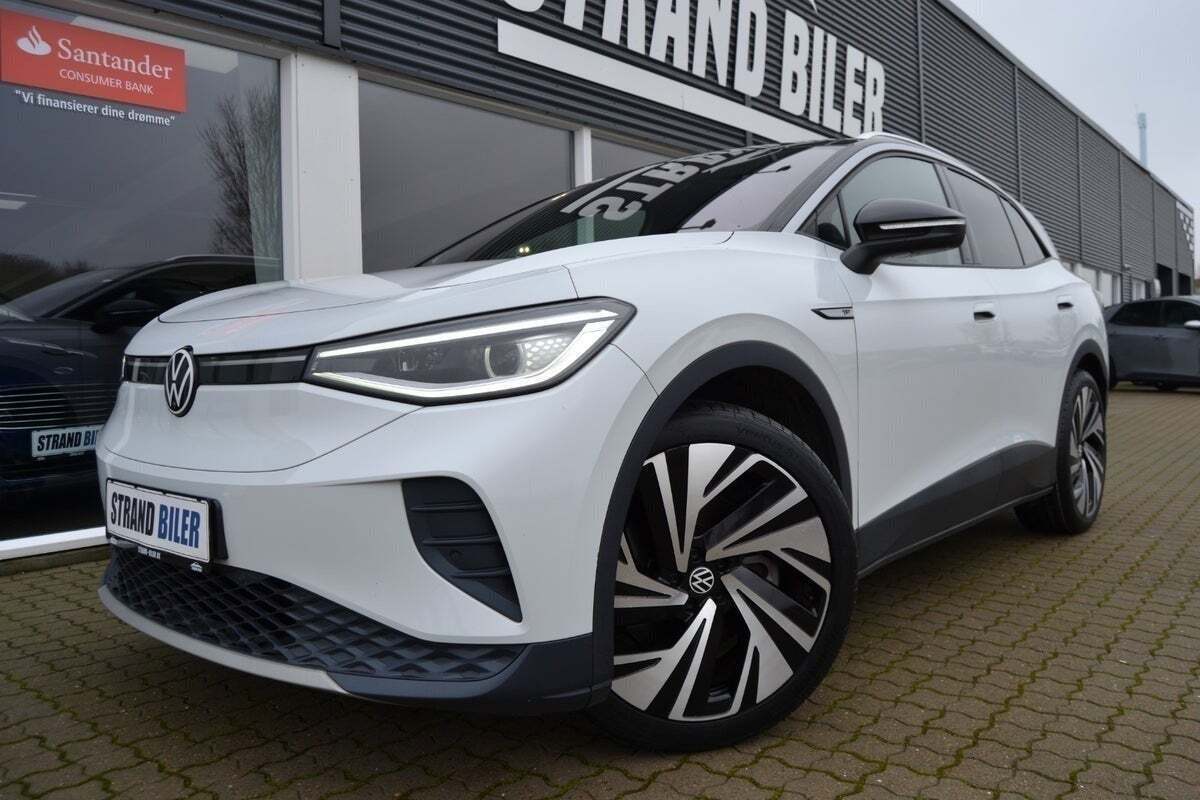 Hvid VW ID.4 fra 2021