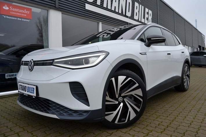 Hvid VW ID.4 fra 2021