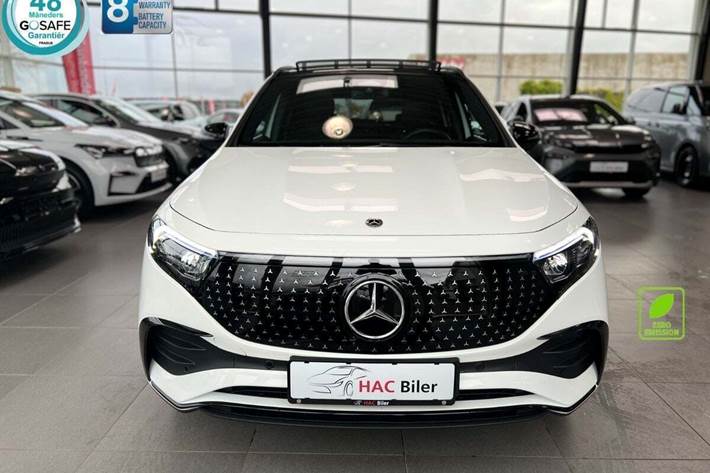 Hvid Mercedes EQA250+ fra 2025