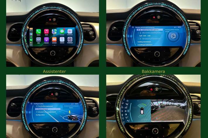 Sølv Mini Cooper SE fra 2023