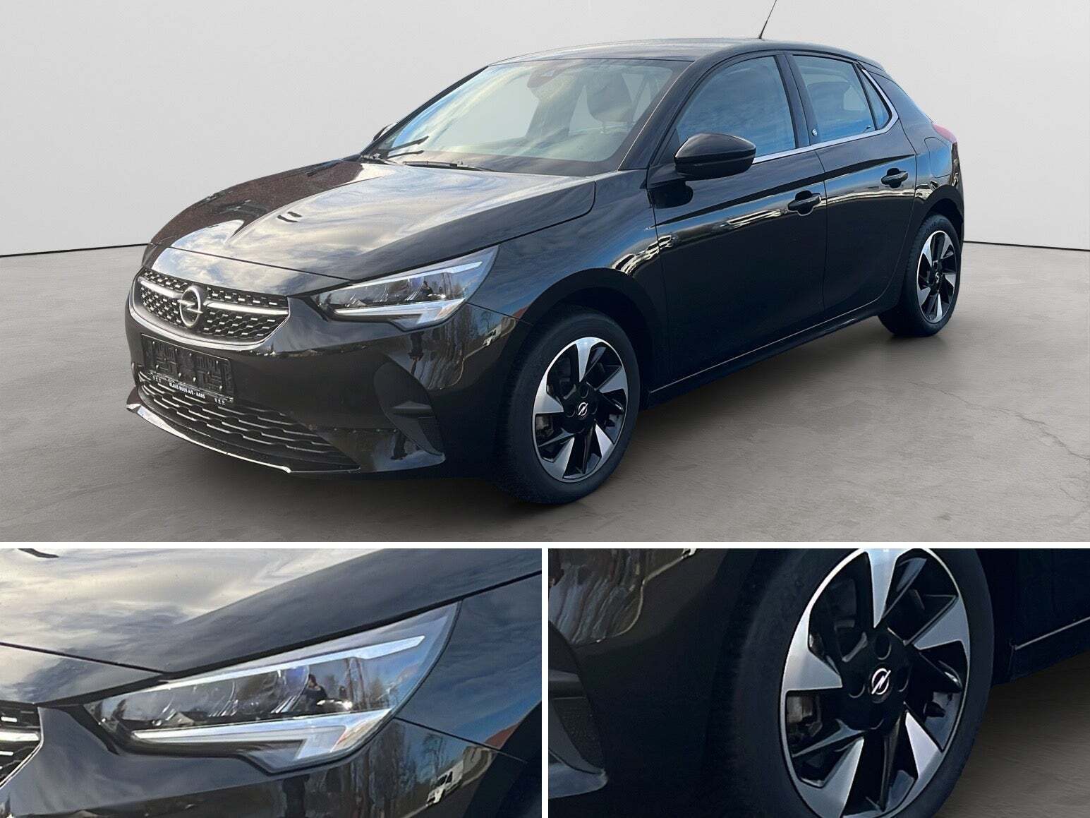 Sort Opel Corsa-e fra 2023