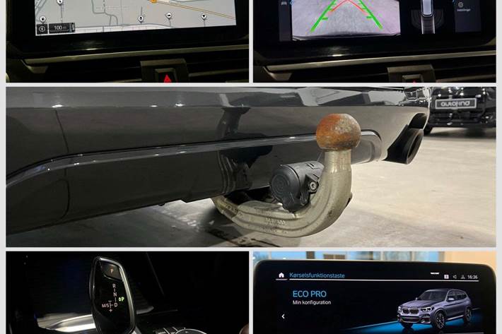 Grå BMW X3 fra 2021