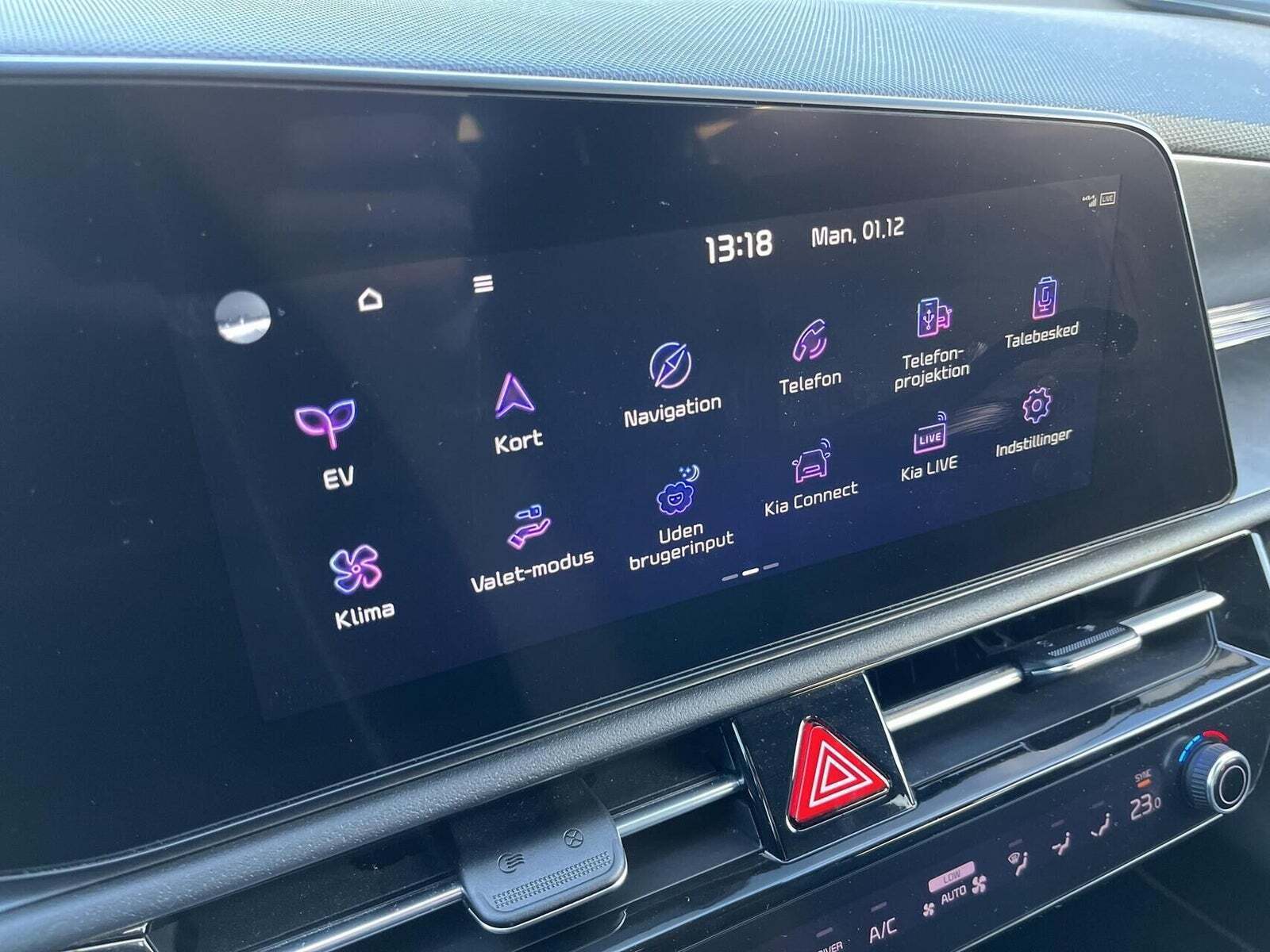 Grå Kia Niro fra 2023